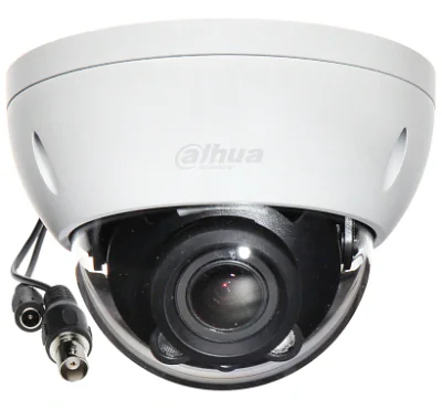 Cameră de supraveghere HDCVI Dome 5 MP Starlight WizSense DAHUA HAC-HDBW1500R-Z-2712-S2, 2.7-12 mm, White