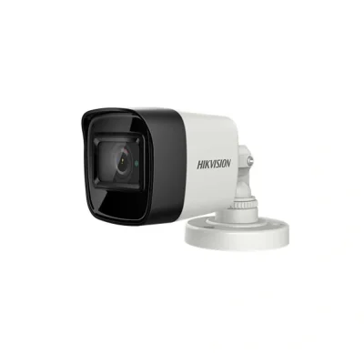 Camera de supraveghere Hikvision Turbo HD Outdoor Bullet, DS-2CE16H8T- IT3F(2.8mm); 5MP; Fixed Lens: 2.8mm; 5MP@20fps, 4MP@25fps(P)/30fps(N) (Default), EXIR, 40m IR, Outdoor EXIR Bullet, ICR, 0.005 Lux/F1.2, 12VDC, Smart IR, True WDR,3D DNR, OSD Menu
