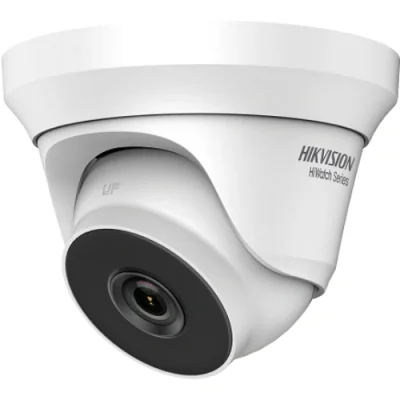 Camera de supraveghere Hikvision TURRET HWT-T250-M 2.8 mm fixed lens, 5 MP@20fps, 4 MP@25fps, 1080p@25fps NTSC: 5 MP@20fps, 4 MP@30fps, 1080p@ 30fps,2560 (H) × 1944 (V),1 Analog HD output BLC, Operating Conditions- 40 °C to 60 °C,IP66, Operating Cond