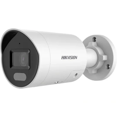 Camera de supraveghere Hikvsion Bullet DS-2CD2047G2H-LIU/SL(4MM)(EF); lentila fixa: 4mm, 2688 × 1520, iluminare: Color: 0.0005 Lux @ (F1.0, AGC ON), 0 Lux, IR 40M, alimentare: 12 VDC ± 25%, 0.54 A, max.6.5 W, Ø 5.5 mm coaxial power plug, reverse pola
