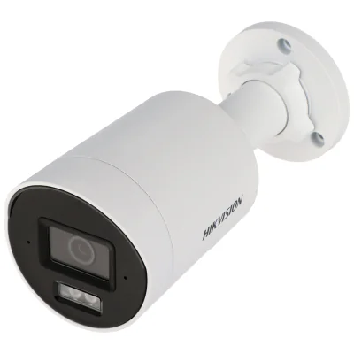 Cameră de supraveghere IP Bullet 12 MP Smart Hybrid Light HIKVISION DS-2CD20123G2-LIUY(2.8MM), 2.8 mm, WL 40 m, IR 40 m, PoE, microfon, White