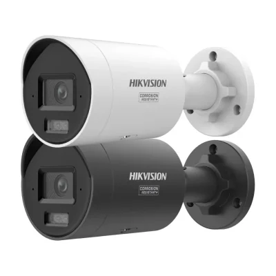 Cameră de supraveghere IP Bullet 12 MP Smart Hybrid Light HIKVISION DS-2CD20123G2-LIUY(2.8MM), 2.8 mm, WL 40 m, IR 40 m, PoE, microfon, White