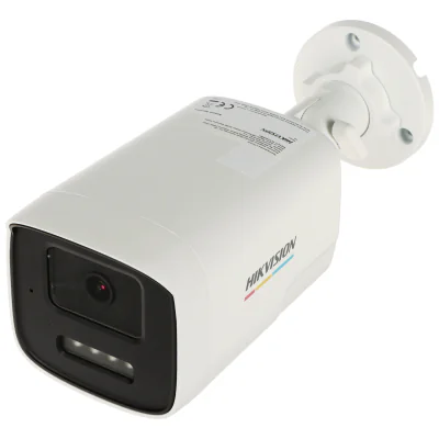 Cameră de supraveghere IP Bullet 2 MP ColorVu Smart Hybrid Light HIKVISION DS-2CD1T27G2H-LIUF/SL(2.8MM), 2.8 mm, WL 50 m, IR 50 m, PoE, microfon, difuzor, White