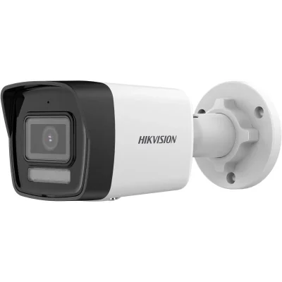 Camera de supraveghere IP Bullet 2MP Hikvision DS-2CD1023G2-LIU(2.8MM), lentila fixa 2.8mm, iluminare min: Color: 0.005 Lux @ (F1.6, AGC ON),B/W: 0 Lux cu IR 30m, microfon incorporat, alarma la evenimente: Motion detection (support alarm triggering b