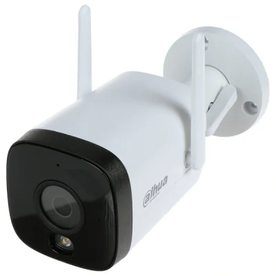 Cameră de supraveghere IP Bullet 3 MP Smart Dual Light DAHUA IPC-HFW1339DTK1-SAW-IL-0280B, 2.8 mm, White
