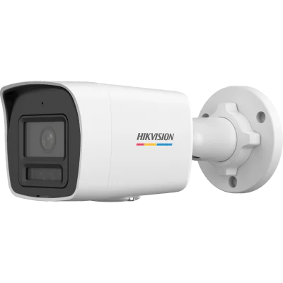 Cameră de supraveghere IP Bullet 4 MP ColorVu HIKVISION DS-2CD1047G3H-LIU(2.8MM), 2.8 mm, WL 30 m, IR 30 m, PoE, microfon, White