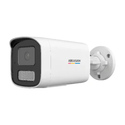 Cameră de supraveghere IP Bullet 4 MP ColorVu HIKVISION DS-2CD1T47G3H-LIU(2.8MM), 2.8 mm, WL 50 m, IR 50 m, PoE, microfon, White