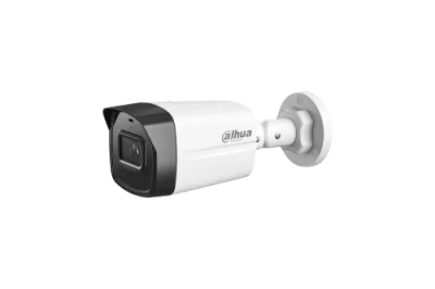 Cameră de supraveghere IP Bullet 4 MP DAHUA IPC-B1E40-A-0280B, 2.8 mm, IR 30 m, PoE, microfon, White
