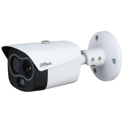 Cameră de supraveghere IP Bullet 4 MP DAHUA TPC-BF1241-TB3F4-S2, termal 256 × 192, 3.5 mm + 4 mm, White