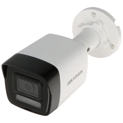Cameră de supraveghere IP Bullet 4 MP HIKVISION DS-2CD1041G0-I(2.8MM), 2.8 mm, IR 30 m, PoE, White