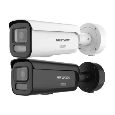 Cameră de supraveghere IP Bullet 4 MP Smart Hybrid Light ColorVu HIKVISION DS-2CD2647G3-LIZSY(2.8-12MM), 2.8 - 12.0 mm, WL 60 m, IR 60 m, PoE, White