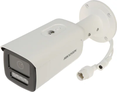 Cameră de supraveghere IP Bullet 4 MP Smart Hybrid Light ColorVu HIKVISION DS-2CD2T47G3-LIY(2.8MM), 2.8 mm, WL 60 m, IR 60 m, PoE, White