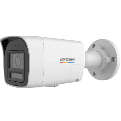 Camera de supraveghere IP Bullet 4MP Hikvision DS-2CD1047G2H- LIUF/SL(2.8MM), lentila fixa 2.8mm, iluminare min: Color: 0 0.001 Lux @ (F1.0, AGC ON),0 Lux cu lumina alba, IR 30m, microfon incorporat, difuzor incorporat, slot card de memorie: microSD/