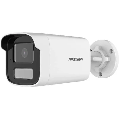 Camera de supraveghere IP Bullet 4MP Hikvision DS-2CD1T43G2-LIUF(4MM), lentila fixa: 4mm, iluminare: Color: 0.01 Lux @ (F2.0, AGC ON),B/W: 0 Lux cu IR: 50m, microfon incorporat, slot card e memorie: microSD/microSDHC/microSDXC card, up to 512 GB, ala