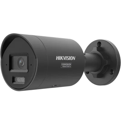 Camera de supraveghere IP Bullet 4MP Hikvision DS-2CD2047G3- LI2UY(2.8MM)/BK, lentila fixa 2.8mm, iluminare min: Color: 0.0005 Lux @ (F1.0, AGC ON),0 Lux cu lumina alba: 40m, IR 40m, microfon incorporat, slot card de memorie: microSD/microSDHC/microS