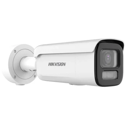Camera de supraveghere IP Bullet 4MP Hikvision DS-2CD2647G3- LIZSY(2.8-12MM), lentila varifocala: 2.8-12mm, iluminare min: Color: 0.0005 Lux @ (F1.2, AGC ON),0 Lux cu lumina alba, IR 60m, interfata audio: 1/1, alarma: 1/1, slot card de memorie: micro