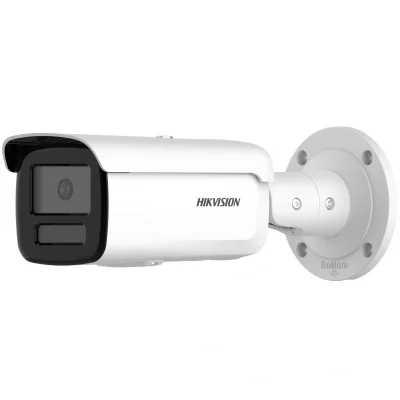 Camera de supraveghere IP Bullet 4MP Powered by Darkfighter Hikvision DS-2CD2T46G2H-4I(4MM)(EF), lentila fixa: 4mm, iluminare: Color: 0.001 Lux @ (F1.0, AGC ON),B/W: 0 Lux cu IR: 80m, slot card de memorie: microSD/microSDHC/microSDXC card, up to 512 