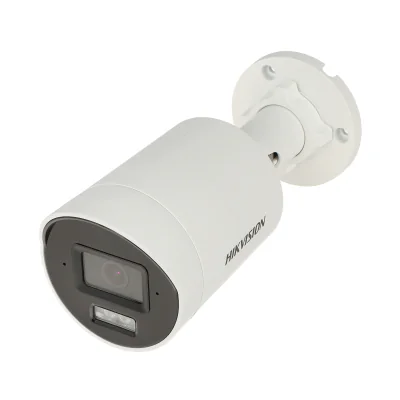 Cameră de supraveghere IP Bullet 6 MP AcuSense Smart Hybrid Light HIKVISION DS-2CD2063G2-LI2U(2.8MM), 2.8 mm, WL 40 m, IR 40 m, PoE, microfon, White