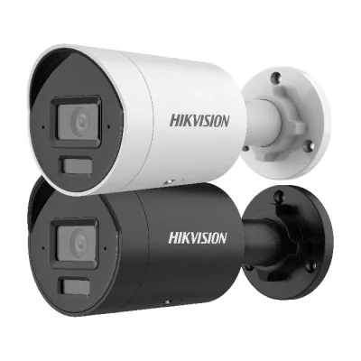 Cameră de supraveghere IP Bullet 6 MP AcuSense Smart Hybrid Light HIKVISION DS-2CD2063G2-LI2U(2.8MM), 2.8 mm, WL 40 m, IR 40 m, PoE, microfon, White