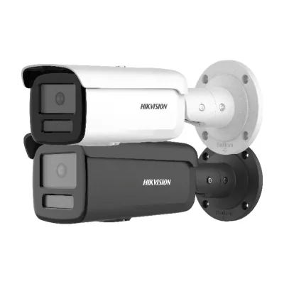Cameră de supraveghere IP Bullet 6 MP DarkFighter AcuSense HIKVISION DS-2CD2T66G2H-4I(2.8MM), 2.8 mm, IR 60 m, PoE, White