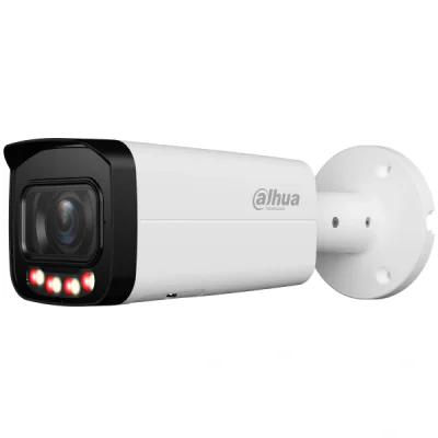 Cameră de supraveghere IP Bullet 6 MP Smart Dual Light WizSense DAHUA IPC-HFW2649T-ZAS-IL-27135, 2.7-13.5 mm, WL 60 m, IR 60 m, PoE, microfon, White
