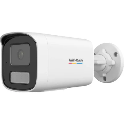 Camera de supraveghere IP Bullet 6MP ColorVu Hikvision DS-2CD1T67G2H- LIU(2.8MM), lentila fixa 2.8mm, iluminare: Color: 0.001 Lux @ (F1.0, AGC ON),B/W: 0 Lux with IR: 50m, microfon incorporat, interfata: 1 x RJ45 10 M/100 M self-adaptive Ethernet por