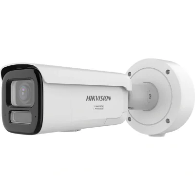 Camera de supraveghere IP Bullet 6MP Hikvision DS-2CD2647G3- LIZS2UY/SL(2.8-12MM), lentila varifocala: 2.8-12mm, iluminare min: Color: 0.0005 Lux @ (F1.2, AGC ON),0 Lux cu lumina alba, IR 60m, microfon incorporat, difuzor incorporat, interfata audio: