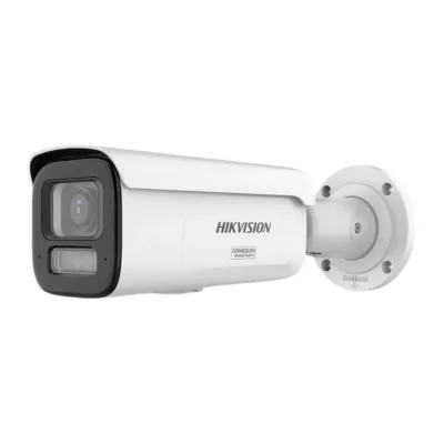 Camera de supraveghere IP Bullet 6MP Hikvision DS-2CD2667G3T- LIZSY(2.8-12MM), lentila fixa 2.8mm, iluminare min: Color: 0.001 Lux @ (F1.2, AGC ON),0 Lux cu IR 60m, interfata audio: 1/1, alarma: 1/1, slot card de memorie: microSD/microSDHC/microSDXC 