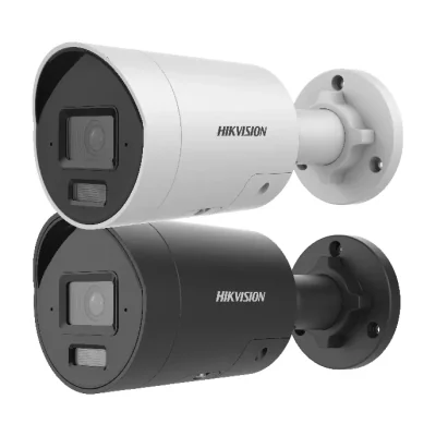 Cameră de supraveghere IP Bullet 8 MP AcuSense HIKVISION DS-2CD2086G2H-I2U/SL(4MM)(EF), 4.0 mm, IR 40 m, PoE, microfon, difuzor