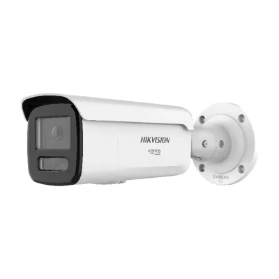 Cameră de supraveghere IP Bullet 8 MP Smart Hybrid Light ColorVu HIKVISION DS-2CD2T87G3-LIY(2.8MM), 2.8 mm, WL 60 m, IR 60 m, PoE, White