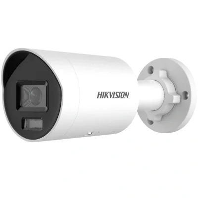 Camera de supraveghere IP Bullet 8MP Hikkvision DS-2CD2087G2H- LIU/SL(4MM)(EF), lentila fixa: 4mm, iluminare min.: Color: 0.0008 Lux @ (F1.0, AGC ON),0 Lux cu IR: 40m, microfon incorporat, difuzor incorporat, slot card de memorie: microSD/microSDHC/m