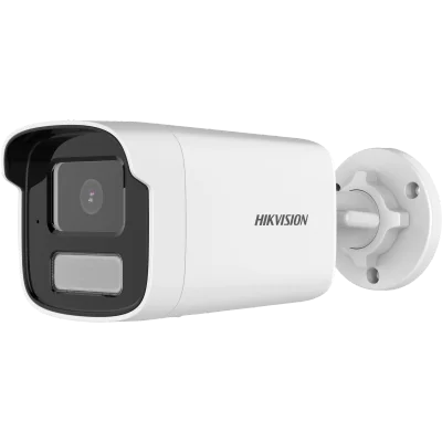 Camera de supraveghere IP Bullet 8MP Hikvision DS-2CD1T83G2-LIUF(4MM), lentila fixa: 4mm, iluminare: Color: 0.01 Lux @ (F2.0, AGC ON),B/W: 0 Lux cu IR: 50m, microfon incorporat, slot card e memorie: microSD/microSDHC/microSDXC card, up to 512 GB, ala