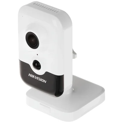 Cameră de supraveghere IP Cube 4 MP AcuSense HIKVISION DS-2CD2446G2-I28C, 2.8 mm, IR 10 m, PoE, microfon, difuzor, White