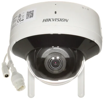 Cameră de supraveghere IP Dome 2 MP HIKVISION DS-2CV2121G2-IDW2E, 2.8 mm, IR 30 m, microfon, difuzor, White