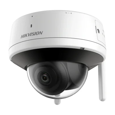 Cameră de supraveghere IP Dome 2 MP HIKVISION DS-2CV2121G2-IDW2E, 2.8 mm, IR 30 m, microfon, difuzor, White