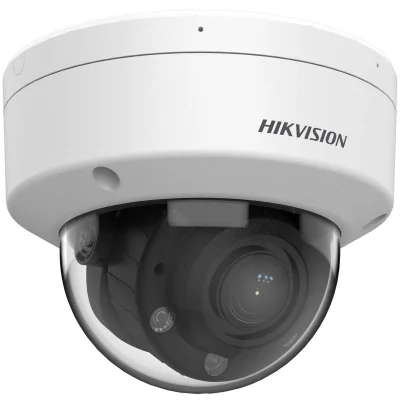 Camera de supraveghere IP Dome 2MP Hikvision DS-2CD1723G2- LIZU(2.8-12MM), lentila varifocala: 2.8-12mm, iluminare min: Color: 0.005 Lux @ (F1.6, AGC ON),B/W: 0 Lux cu lumina alba: 30m, IR: 30m, microfon incorporat, slot card de memorie: microSD/micr