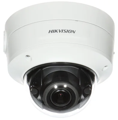 Cameră de supraveghere IP Dome 4 MP AcuSense DarkFighter HIKVISION DS-2CD2746G2-IZS2C, 2.8 - 12 mm, IR 40 m, PoE, White