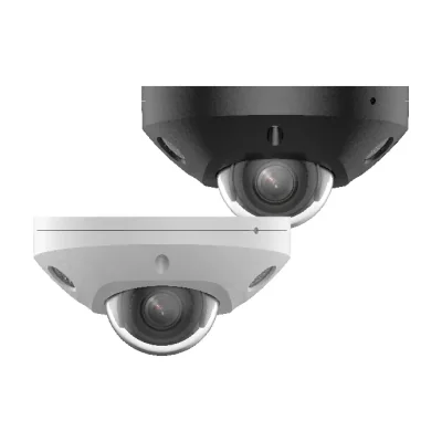 Cameră de supraveghere IP Dome 4 MP AcuSense Smart Hybrid Light HIKVISION DS-2CD2543G2-LIS2U(2.8MM), 2.8 mm, WL 30 m, IR 30 m, PoE, microfon, White