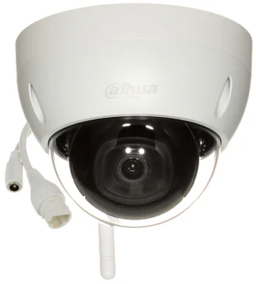 Cameră de supraveghere IP Dome 4 MP DAHUA IPC-HDBW1430DE-SW-0280B, 2.8 mm, IR 30 m, White