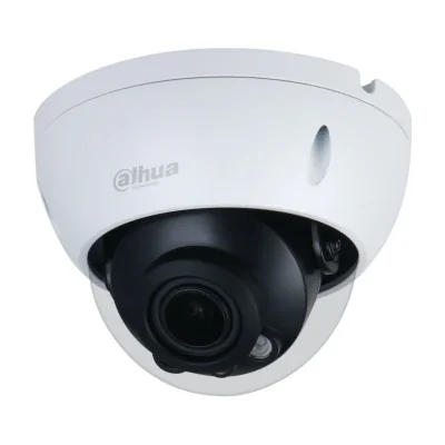 Cameră de supraveghere IP Dome 4 MP DAHUA IPC-HDBW1431R-ZS-2812-S4, 2.8-12 mm, IR 40 m, PoE, White