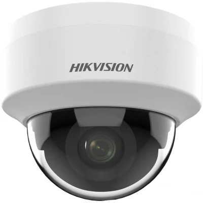 Camera de supraveghere IP Dome 4MP Hikvision DS-2CD1141G0-I(2.8MM)/LITE, Compresie: 1/2.8" Progressive Scan CMOS Lentila fixa: 2.8mm, Iluminare min: IR: 20m, Alarma la evenimente: Motion detection (support alarm triggering by specified target type (h