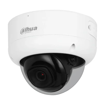 Cameră de supraveghere IP Dome 5 MP WizSense DAHUA IPC-HDBW3541E-AS-0280B-S2, 2.8 mm, IR 50 m, PoE, microfon, White