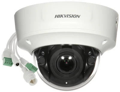 Cameră de supraveghere IP Dome 6 MP AcuSense HIKVISION DS-2CD2763G2-IZS(2.8-12MM), 2.8 - 12.0 mm, IR 40 m, PoE, White