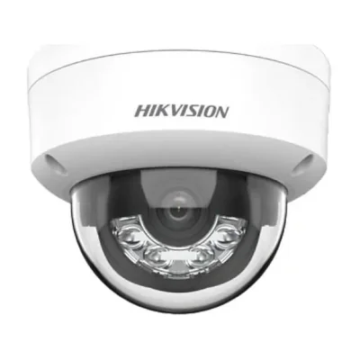 Camera de supraveghere IP Dome 8MP Hikvision DS-2CD2183G2-LIS2U(2.8MM), lentila fixa 2.8mm, iluminare min: Color: 0.005 Lux @ (F1.6, AGC ON),0 Lux cu lumina alba: 30m,  IR 30m, microfon dual incorporat, interfata audio: 1/1, alarma: 1/1, slot card de