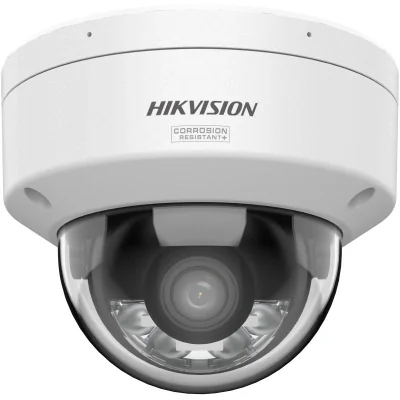 Camera de supraveghere IP Dome 8MP Hikvision DS-2CD2187G3-LIY(2.8MM), lentila fixa 2.8mm, iluminare min: Color: 0.005 Lux @ (F1.6, AGC ON),B/W: 0 Lux cu IR 30m, slot card de memorie: microSD/microSDHC/microSDXC maxim 512GB, alarma la evenimente: Moti