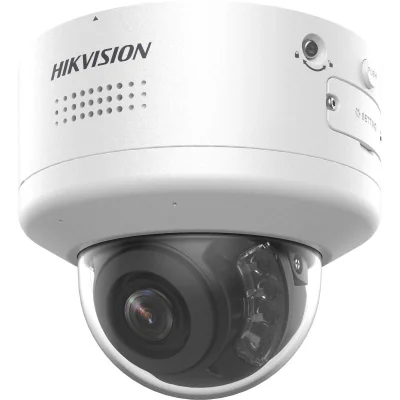 Camera de supraveghere IP Dome 8MP Hikvision DS-2CD2786G2H- IPTRZS2U/SL(2.8-12MM), lentila varifocala: 2.8-12mm, iluminare: Color: 0.0008 Lux @ (F1.2, AGC ON),B/W: 0 Lux cu IR: 40m, slot card de memorie: microSD/microSDHC/microSDXC card, up to 512 GB