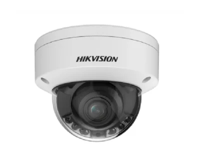 Camera de supraveghere IP Dome 8MP Hikvision DS-2CD2787G2HT- LIZS(2.8-12MM)(EF), lentila varifocala: 2.8-12mm, iluminare: Color: 0.0028 Lux @ (F1.2, AGC ON),0 Lux cu lumina alba: 40m, slot card de memorie: microSD/microSDHC/microSDXC card, up to 512 