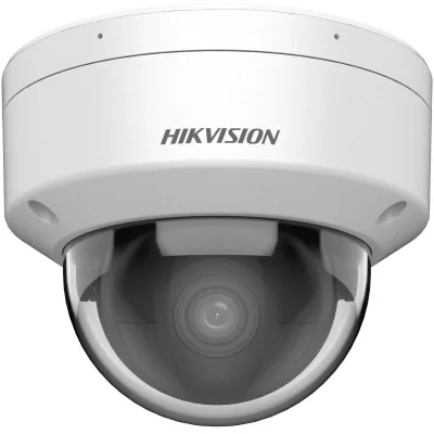 Camera de supraveghere IP Dome 8MP Powered by Darkfighter Hikvision DS-2CD2186G2H-ISU(4MM)(EF), lentila fixa: 4mm, iluminare min.: Color: 0.0008 Lux @ (F1.0, AGC ON),B/W: 0 Lux cu IR: 30m, microfon incorporat, interfata audio: 1/1, alarma: 1/1, slot 