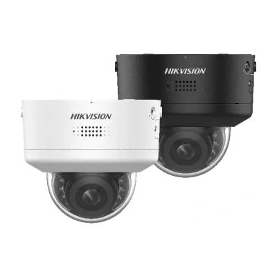 Cameră de supraveghere IP Dome PTRZ 4 MP AcuSense HIKVISION DS-2CD2746G2H-IPTRZS2U/SL(2.8-12MM), 2.8 - 12.0 mm, IR 40 m, PoE, microfon, difuzor, White