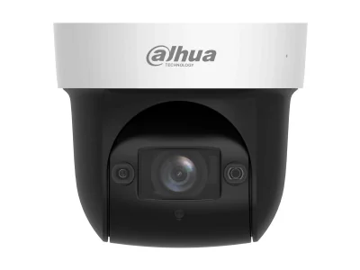 Cameră de supraveghere IP PTZ 4 MP WizSense DAHUA DH-SD29404DB-GNY, 2.8 - 12 mm, zoom optic 4x, IR 50 m, PoE, microfon, White